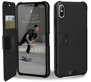 Чехол Urban Armor Gear Metropolis (111106114040) для iPhone Xs Max (Black)