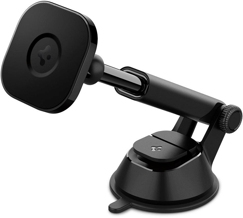 фото Автомобильный держатель Spigen OneTap Magnetic Car Mount Dash MagSafe (ACP02618) для iPhone 12 (Black)