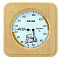 Аналоговый термогигрометр для сауны с деревянной рамой TFA 40.1007