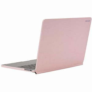 Чехол-накладка для ноутбука Apple MacBook Pro 13" Thunderbolt 3 (USB-C). Материал полиуретан. Цвет розовый.
Incase Snap Jacket for 13-inch MacBook Pro - Thunderbolt 3 (USB-C) - Rose Quartz