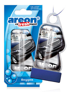 Автомобильный ароматизатор Areon REFRESHMENT LIQUID Кислород