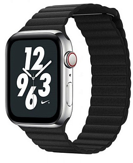 Ремешок COTEetCI W7 Apple Watch Leather Magnet Band 42MM/44MM Black
