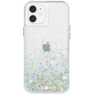 Чехол-накладка Twinkle Ombre для iPhone 12 mini, покрытый антимикробным материалом. Дизайн: Confetti