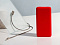 Rombica Внешний аккумулятор NEO PB100 Red, 10 000 мАч, Soft-touch, красный
