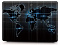 Чехол накладка пластиковая i-Blason для Macbook Pro13 A1706/A1708 Tehnology world map