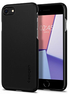 Чехол Spigen Thin Fit (ACS00940) для iPhone 7/8/SE 2020 (Black)