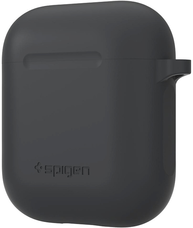 фото Чехол Spigen Silicone Fit (066CS24808) для AirPods (Black)