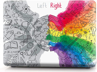 Накладка i-Blason Cover для MacBook Pro 15 A1707 (Rainbow Brain)