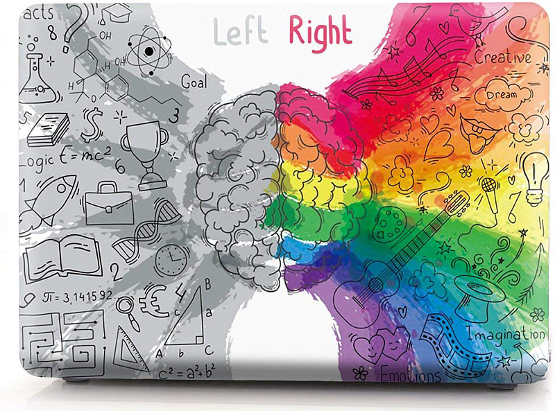 фото Накладка i-Blason Cover для MacBook Pro 15 A1707 (Rainbow Brain)