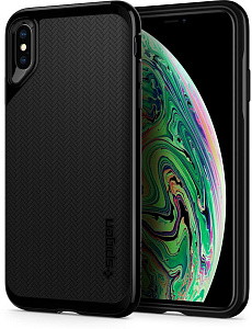 Чехол Spigen Neo Hybrid, jet black - iPhone XS/X