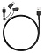 Кабель Aukey One to three Cable - Andriod & iOS user friendly