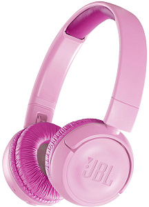 Беспроводные накладные наушники  JBL JR300 BT,  Розовый