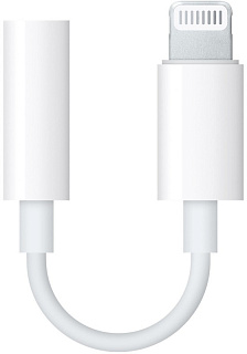 Адаптер Apple Lightning to 3.5 mm Jack MMX62ZM/A (White)