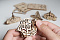Механический деревянный конструктор Ugears Фиджет Корабли (70035)