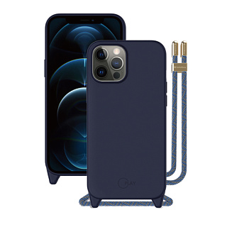 Чехол SwitchEasy Play для iPhone 12 & 12 Pro (6.1&quot;) Цвет: синий