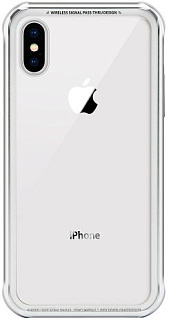 Чехол SwitchEasy iGlass for 2018 iphone XS Silver