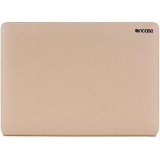 Чехол-накладка для ноутбука Apple MacBook Pro 13" Thunderbolt 3 (USB-C). Материал полиуретан, текстурированная кожа. Цвет золотой