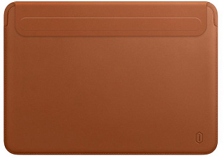 Чехол WIWU Skin New Pro 2 Leather Sleeve для MacBook Pro 13/Air 13 2018 (Brown)