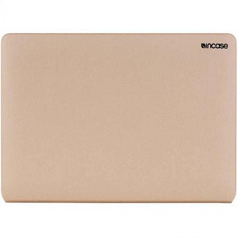 фото Чехол-накладка для ноутбука Apple MacBook Pro 13" Thunderbolt 3 (USB-C). Материал полиуретан, текстурированная кожа. Цвет золотой