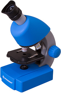 Микроскоп Bresser Junior 40x-640x, синий 70123