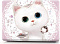 Чехол накладка пластиковая i-Blason для Macbook Pro15 A1707 Cute kitten pink