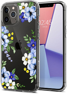Чехол Spigen Cecile (ACS01827) для iPhone 12 Pro Max (Midnight Bloom)