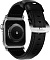 Ремешок Nomad Traditional Strap (NM1A41ST00) для Apple Watch Series 2/3/4 42/44 mm (Black/Silver)