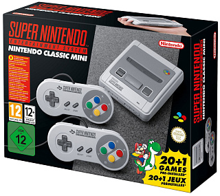 Игровая консоль SNES Classic Mini + 21 игр