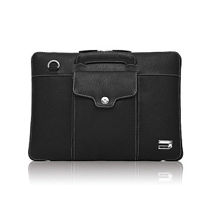 Чехол-портфель Urbano для MacBook Air 13" кожаный, цвет: черный.
Кожа / Индия / 12 Месяцев / 