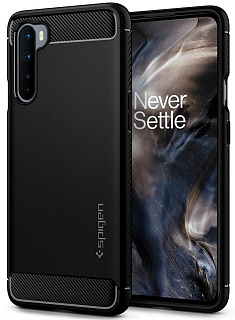 Чехол Spigen Rugged Armor (ACS00990) для OnePlus Nord (Black)