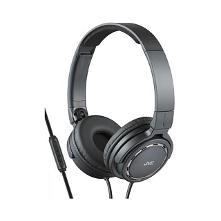 Наушники JVC накладные легкие, модель HA-SR525-B-E. Цвет: черный