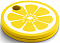 Умный брелок Chipolo CLASSIC Fruit &quot;Лимон&quot; co сменной батарейкой (CH-M45S-YW-R_LMN), желтый
