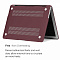 Чехол накладка пластиковая i-Blason для Macbook Pro Retina 13  (Matte wine)