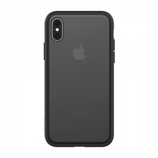 Чехол-накладка Incase Pop Case II для iPhone XS. Материал пластик.  Цвет прозрачный черный
