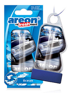Автомобильный ароматизатор Areon REFRESHMENT LIQUID Океан
