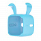 CINEMOOD Чехол пластиковый для проектора. Дизайн Смешарики - цвет светло-голубой