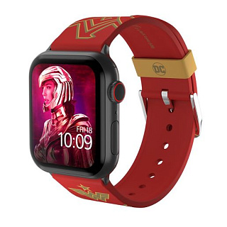 Ремешок MobyFox DC WW84 Crimson Armor, красный (для Apple Watch, все размеры)