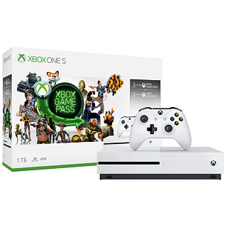 Игровая консоль Xbox One S 1 TB +3m XBL +3m GP