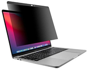 Защитная пленка SwitchEasy EasyProtector на экран MacBook Air13" (2020~2018) & MacBook Pro 13" (2020-2016). Размер изделия: 300*195.8 мм. Цвет: прозрачный черный