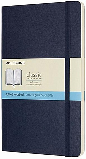 Блокнот Moleskine Classic Soft Large QP619B20 (Dark Blue)