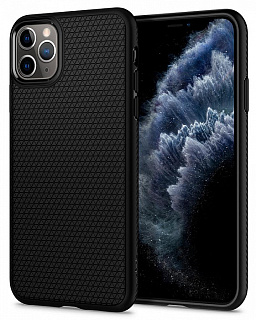 Чехол Spigen Liquid Air, black - iPhone 11 Pro