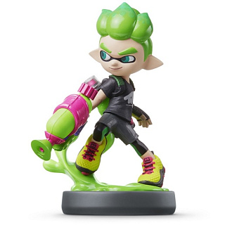 Фигурка amiibo Инклинг-мальчик (неоново зеленый) (коллекция Splatoon)