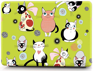 Чехол накладка пластиковая i-Blason для Macbook Air 13 new (2018) A1932 Cat