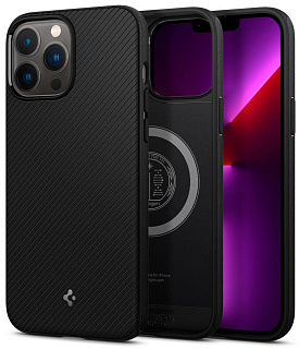 Чехол Spigen Mag Armor (ACS03226) для iPhone 13 Pro Max (Matte Black)