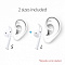 Держатель Spigen Teka RA200 000SD21192 для AirPods Earhooks (White)