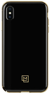 Чехол Spigen La Manon Étui, gold black - iPhone XS/X