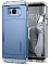 Чехол-визитница Spigen Crystal Wallet (571CS21118) для Samsung Galaxy S8 Plus (Coral Blue)
