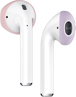 Держатель Elago Airpods Secure Fit - Lovely Pink+Lavender