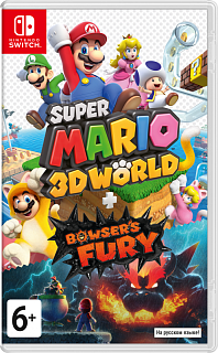 Игра Nintendo Switch на картридже Super Mario 3D World + Bowser's Fury