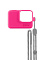 GoPro Силиконовый чехол с ремешком розовый GoPro ACSST-011 (Sleeve +  Lanyard)